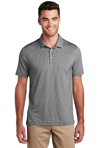 Port Authority Clothing K646 in Black/white front view