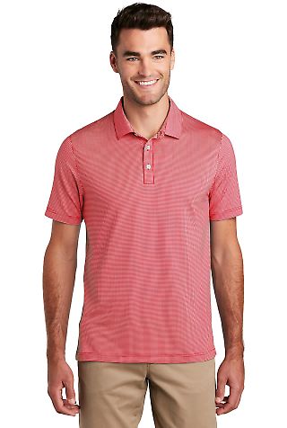 Port Authority Clothing K646 in Rich red/white front view