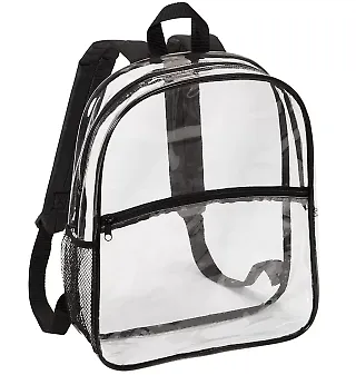 Port Authority Clothing BG230 Port Authority    Cl Clear/Black front view