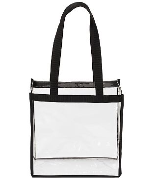 Port Authority Clothing BG430 Port Authority    Cl in Clear/black front view