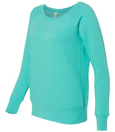 BELLA 7501 Womens Fleece Pullover Sweatshirt TEAL