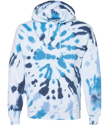 Dyenomite 680VR Blended Hooded Sweatshirt in Stillwater front view