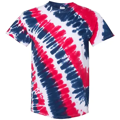 Tilt Tie Dye T-Shirt in Usa front view
