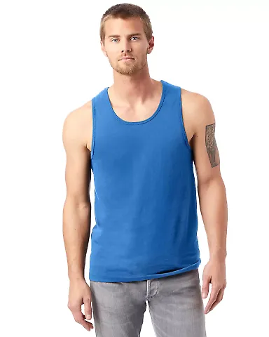 Alternative Apparel 1091 Cotton Jersey Go-To Tank ROYAL front view