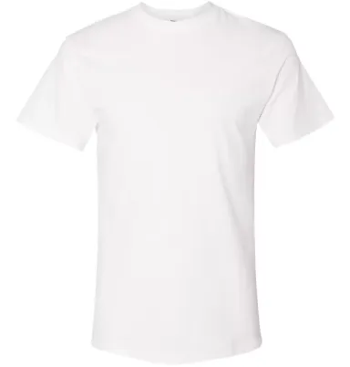 Next Level Apparel 7410S Power Crew Short Sleeve T WHITE front view