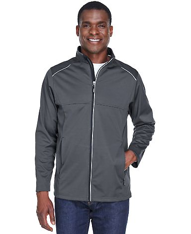 Core 365 CE708 Men's Techno Lite Three-Layer Knit in Carbon front view