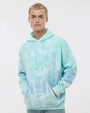 Tie-Dye CD877 Adult 8.5 oz. d Pullover Hood in Slushy front view