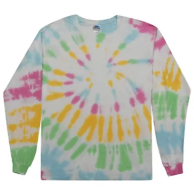 Tie-Dye CD2000 Adult 5.4 oz. 100% Cotton Long-Slee in Yosemite front view