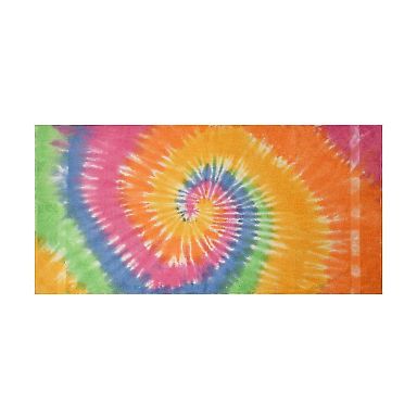 Tie-Dye CD7000 Beach Towel in Eternity front view