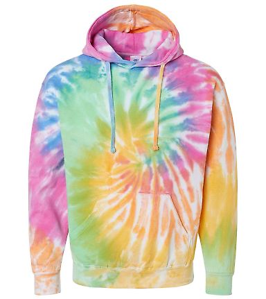 Tie-Dye CD877Y Youth 8.5 oz Pullover Hooded Sweats in Eternity front view