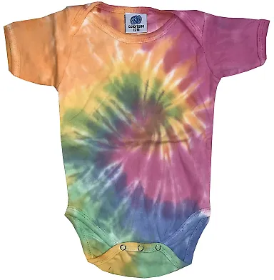 Tie-Dye CD5100 Infant Creeper in Eternity front view