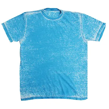 Tie-Dye 1350 Adult Acid Wash T-Shirt in Sky front view