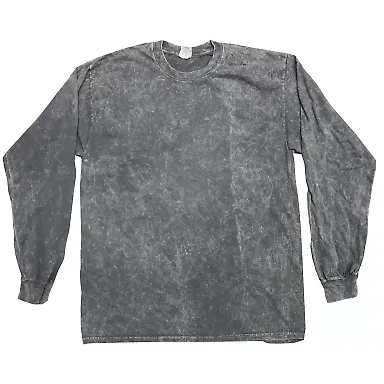 Tie-Dye CD2300 Mineral Long Sleeve T-Shirt GRAY front view