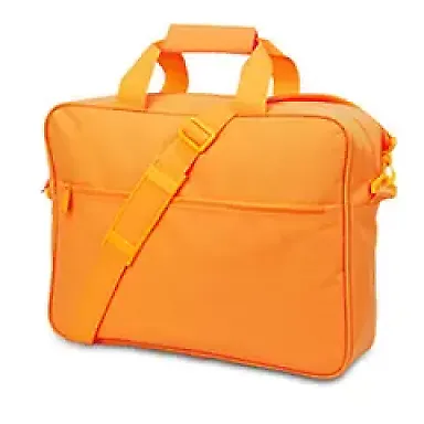 Liberty Bags 7703, 8803 Convention Briefcase NEON ORANGE front view