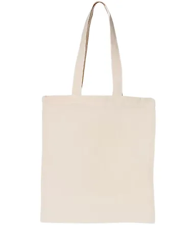 Liberty Bags OAD117 Large Canvas Tote NATURAL front view