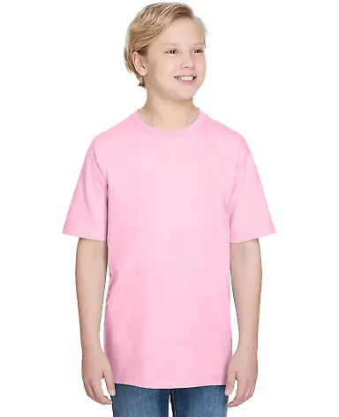 Gildan H000B Hammer™ Youth T-Shirt in Light pink front view