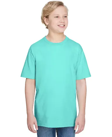 Gildan H000B Hammer™ Youth T-Shirt in Island reef front view