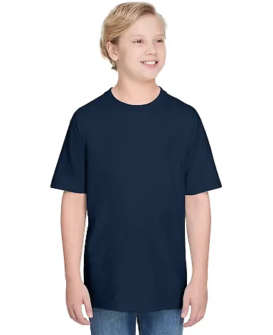 Gildan H000B Hammer™ Youth T-Shirt in Sport dark navy front view