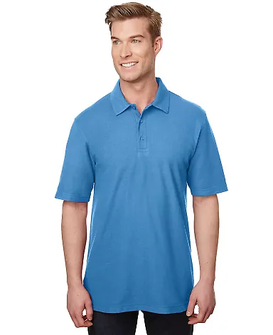Gildan CP800 DryBlend® CVC Sport Shirt in Sport light blue front view