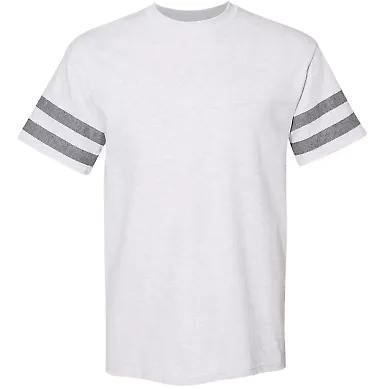 Gildan 5000VT Victory T-Shirt ASH GRY/ GRP HTH front view