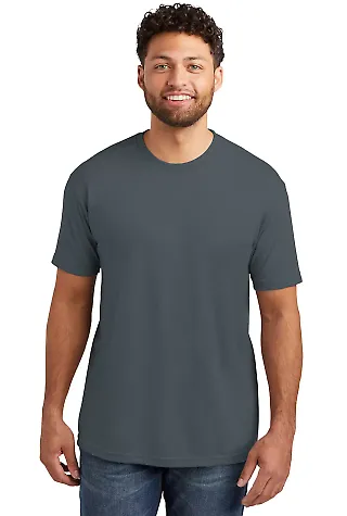 Gildan 67000 Softstyle CVC T-Shirt in Steel blue front view