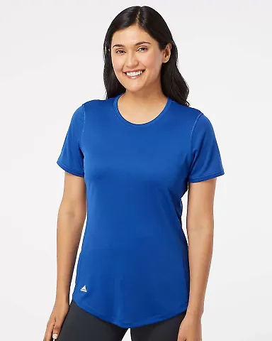 Adidas Golf Clothing A377 Women's Sport T-Shirt Collegiate Royal front view