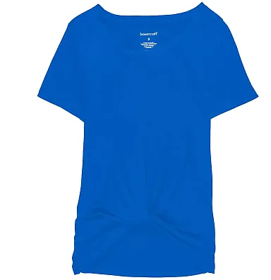 Boxercraft T52 Women's Twisted T-Shirt Royal front view