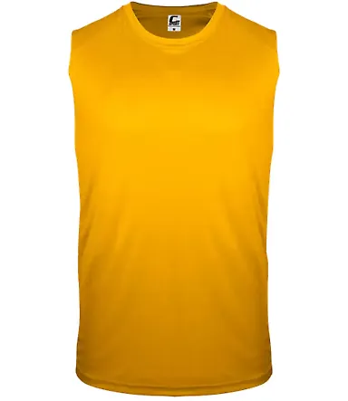 C2 Sport 5130 Sleeveless T-Shirt Gold front view