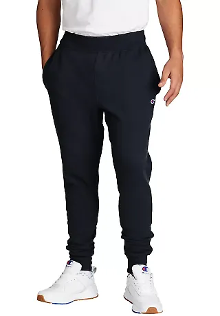 Champion Clothing RW25 Reverse Weave® Jogger Navy front view