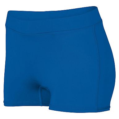 Augusta Sportswear 1232 Women's Dare Shorts in Royal front view