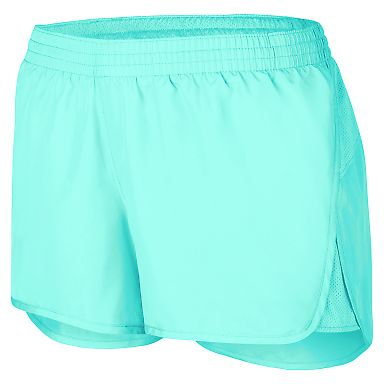 Augusta Sportswear 2430 Women's Wayfarer Shorts in Aqua front view