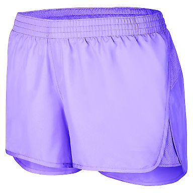 Augusta Sportswear 2431 Girls' Wayfarer Shorts in Light lavender front view