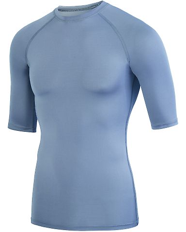 Augusta Sportswear 2606 Hyperform Compression Half in Graphite front view