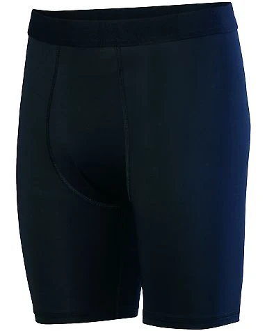 Augusta Sportswear 2615 Hyperform Compression Shor in Black front view