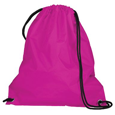 Augusta Sportswear 1905 Cinch Bag in Power pink front view