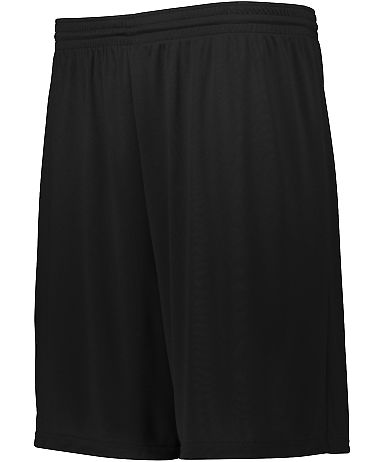 Augusta Sportswear 2781 Youth Attain Shorts in Black front view