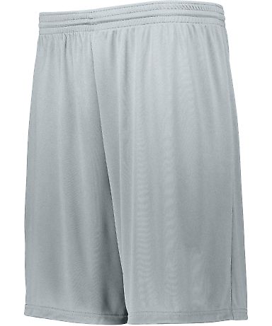 Augusta Sportswear 2781 Youth Attain Shorts in Silver front view