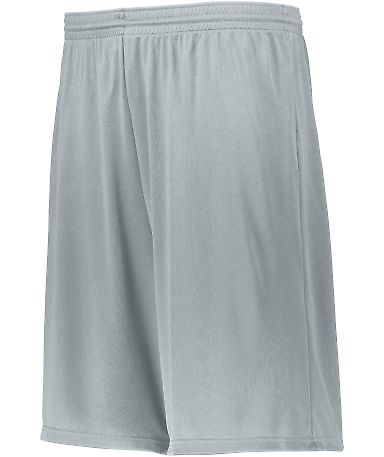Augusta Sportswear 2782 Longer Length Attain Short in Silver front view
