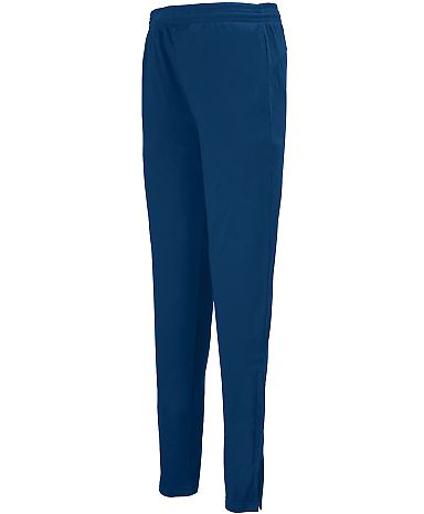 Augusta Sportswear 7732 Youth Tapered Leg Pants in Navy front view