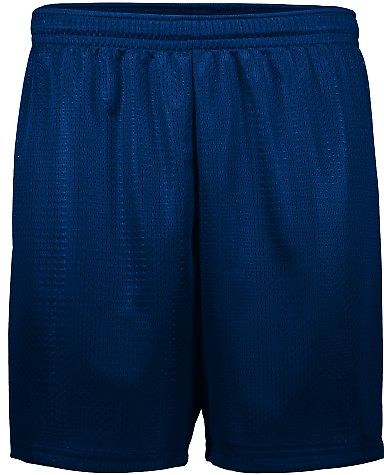 Augusta Sportswear 1842 Tricot Mesh Shorts in Navy front view