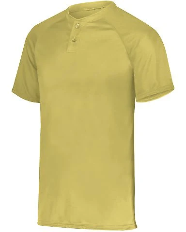 Augusta Sportswear 1566 Youth Attain Two-Button Je in Vegas gold front view