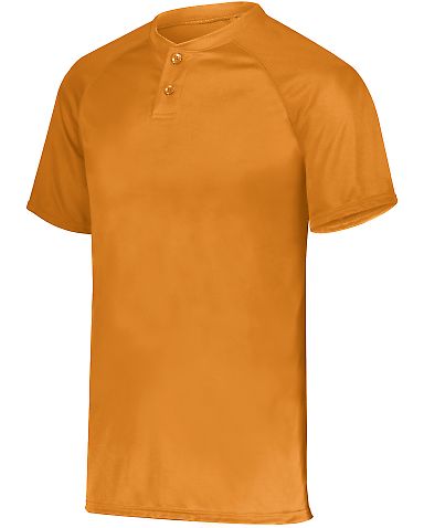 Augusta Sportswear 1566 Youth Attain Two-Button Je in Power orange front view