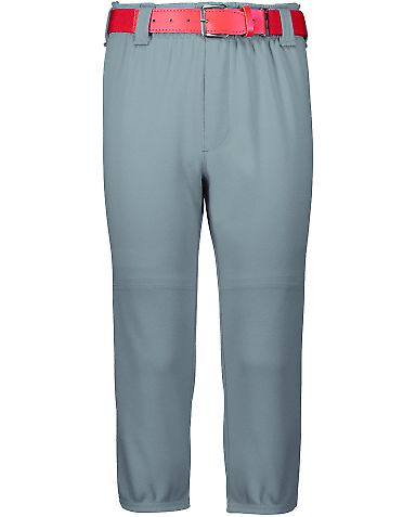 Augusta Sportswear 1485 Pull-Up Baseball Pants Wit in Blue grey front view