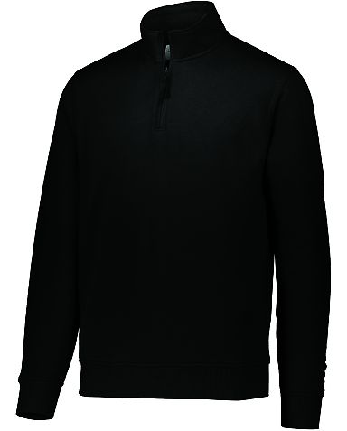 Augusta Sportswear 5422 60/40 Fleece Pullover in Black front view