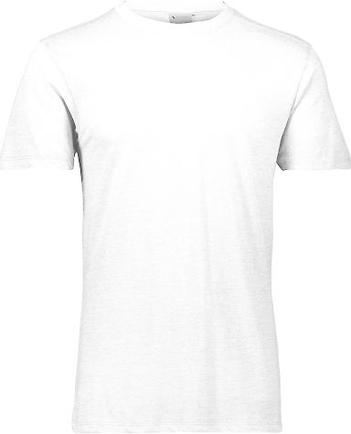 Augusta Sportswear 3065 Triblend Short Sleeve T-Sh in White front view