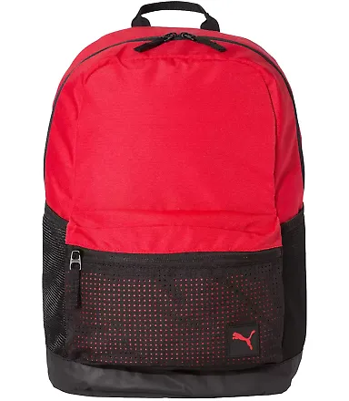 Puma PSC1040 25L Laser-Cut Backpack Red/ Black front view