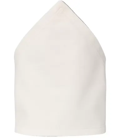 Rabbit Skins 1012 Premium Jersey Bandana Bib NATURL/ TITANIUM front view