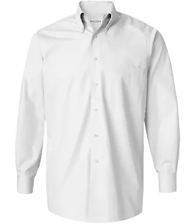 Van Heusen 13V0113 Silky Poplin Shirt White front view