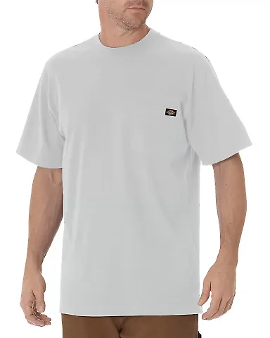 Dickies WS436 Men's Short-Sleeve Pocket T-Shirt ASH GRAY front view