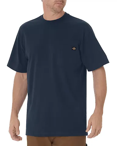 Dickies WS436 Men's Short-Sleeve Pocket T-Shirt DARK NAVY front view